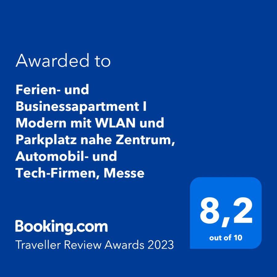 Ferien- Und Businessapartment I Modern Mit Wlan Und Parkplatz Nahe Zentrum, Automobil- Und Tech-Firmen, Messe Реннинген Экстерьер фото